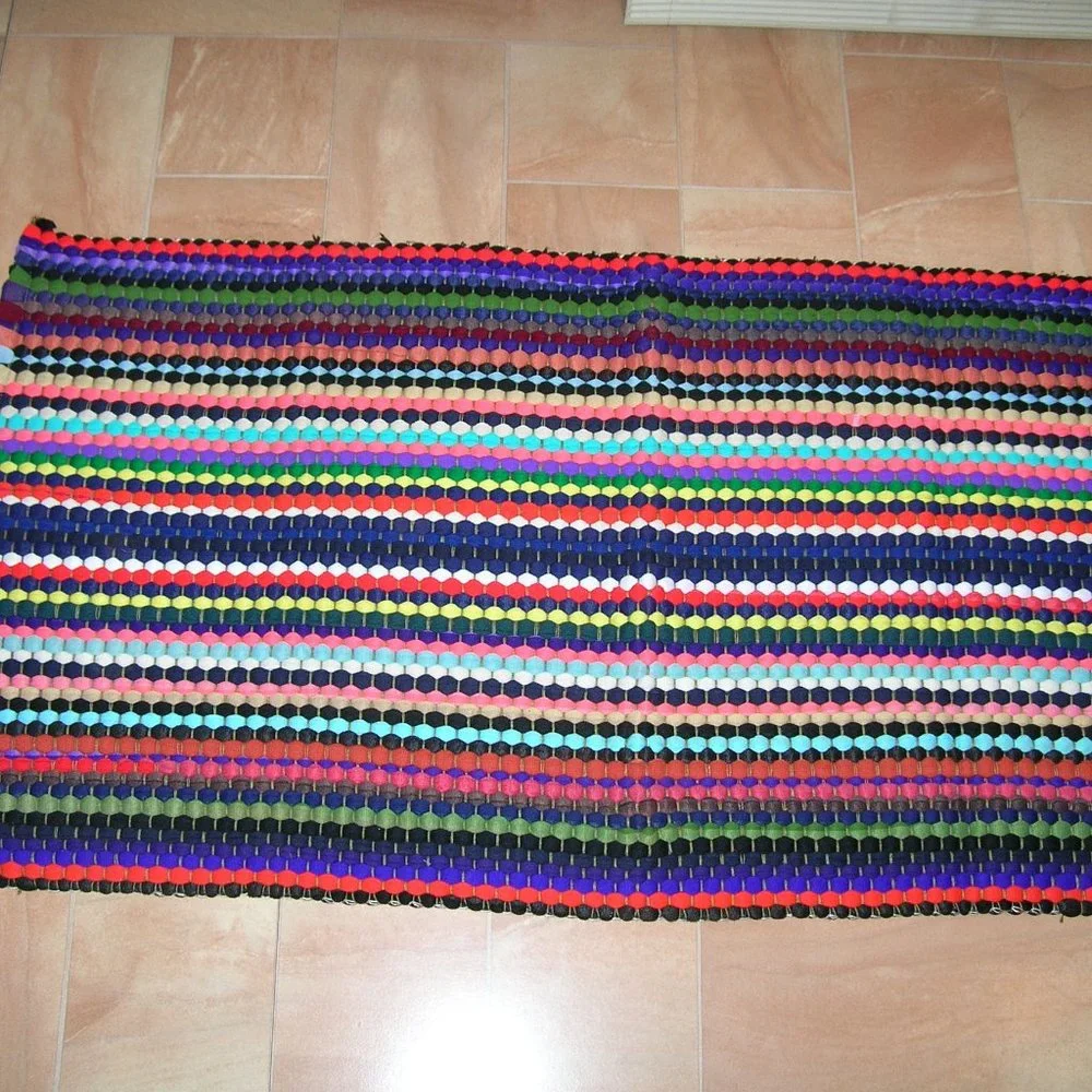 NEW ALL PURPOSE THROW AREA RUG BATH MAT REVERSIBLE 23